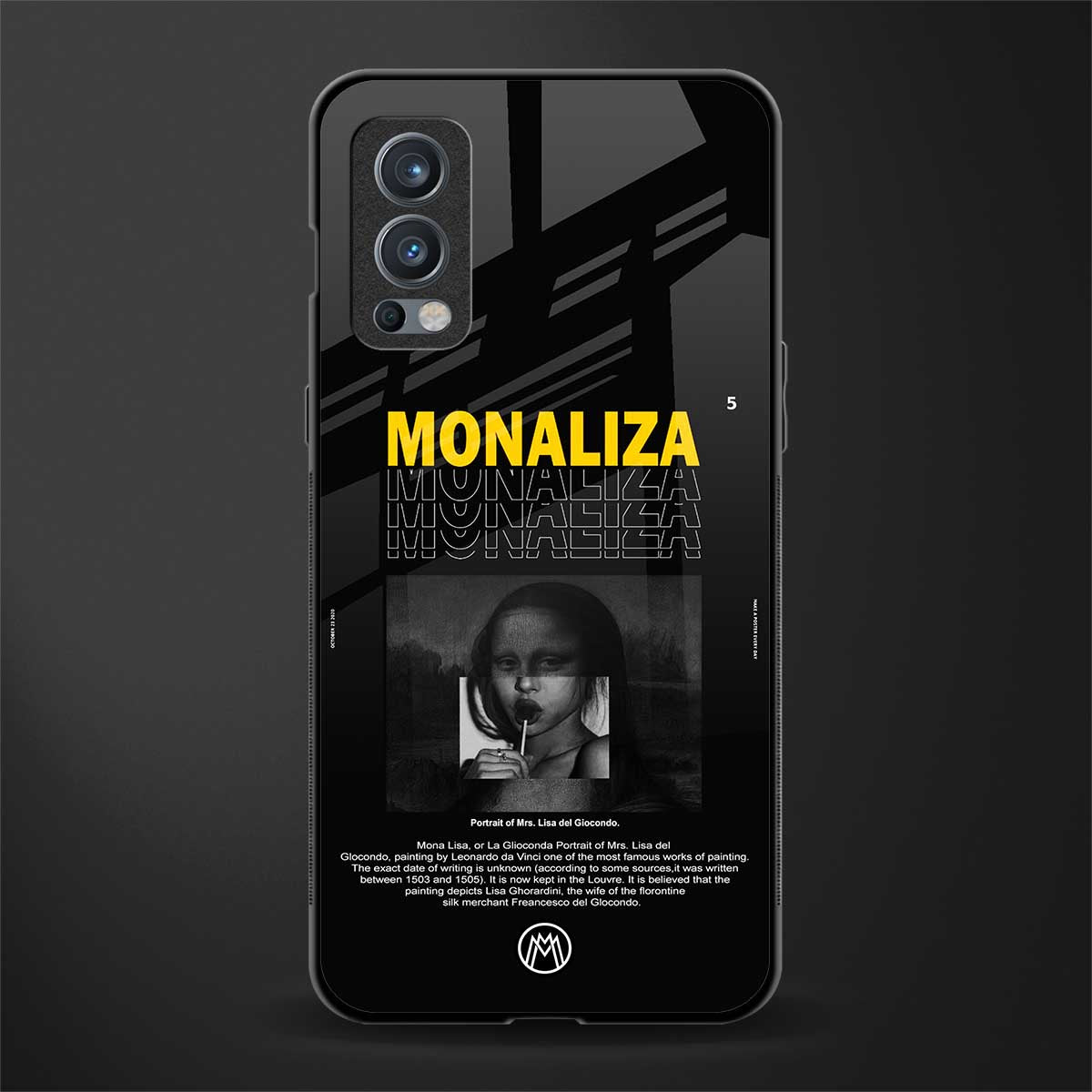 lollipop monaliza glass case for oneplus nord 2 5g image