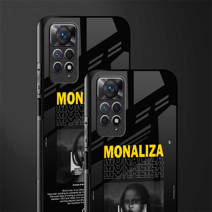 lollipop monaliza glass case for redmi note 11s image-2