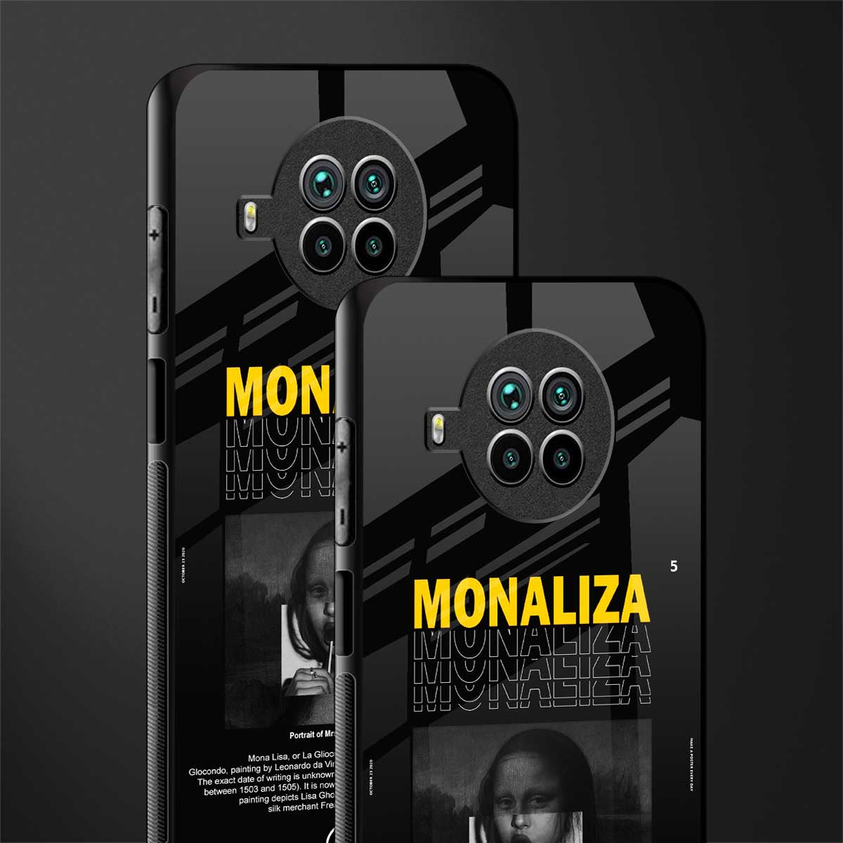 lollipop monaliza glass case for mi 10i image-2