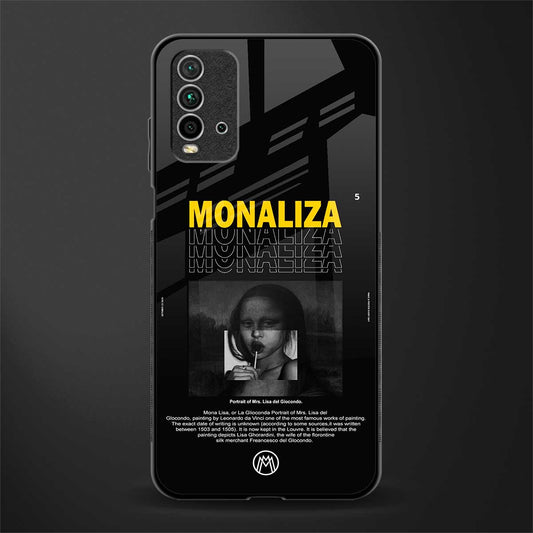 lollipop monaliza glass case for redmi 9 power image
