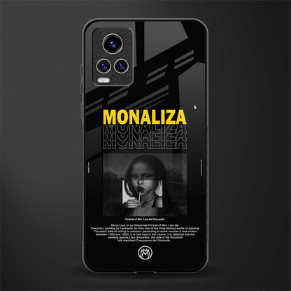 lollipop monaliza glass case for vivo v20 pro image