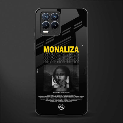 lollipop monaliza glass case for realme 8 pro image