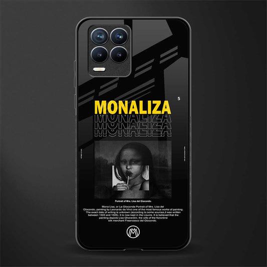 lollipop monaliza glass case for realme 8 4g image