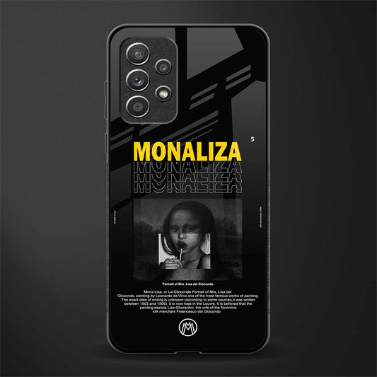 lollipop monaliza glass case for samsung galaxy a72 image