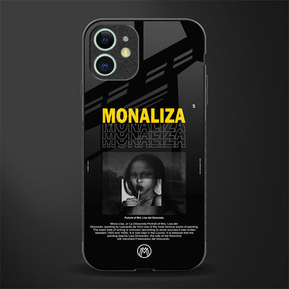 lollipop monaliza phone case | glass case for iphone 11