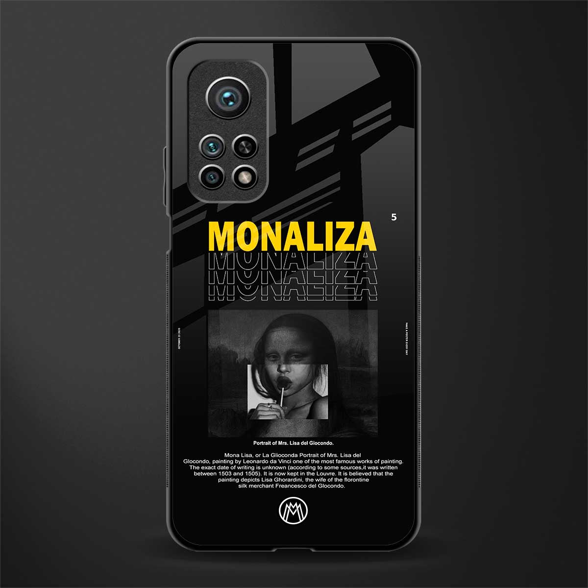 lollipop monaliza glass case for mi 10t 5g image