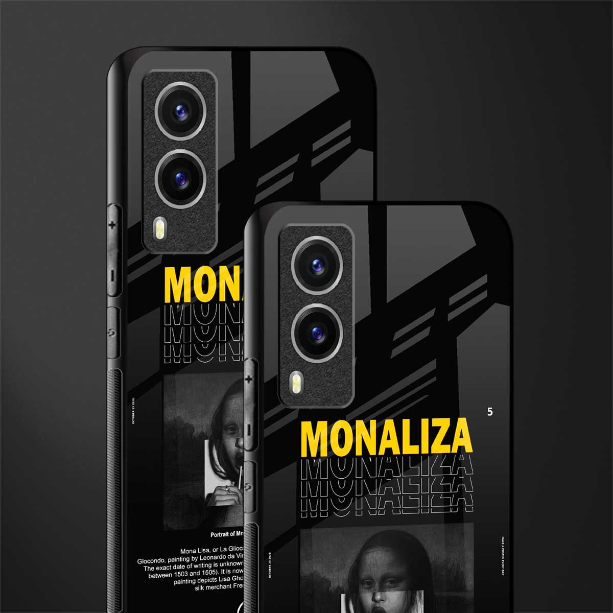 lollipop monaliza glass case for vivo v21e 5g image-2