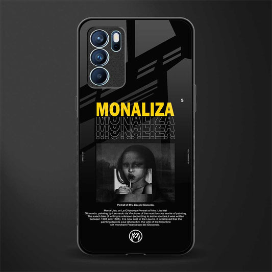 lollipop monaliza glass case for oppo reno6 pro 5g image