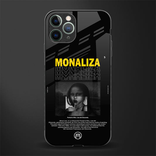 lollipop monaliza phone case | glass case for iphone 11 pro