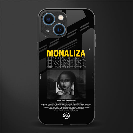 lollipop monaliza glass case for iphone 13 mini image