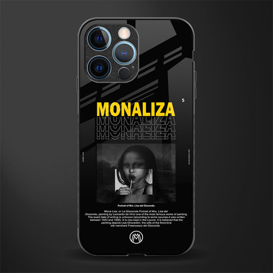 lollipop monaliza glass case for iphone 14 pro image