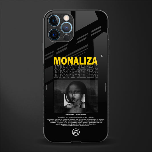 lollipop monaliza glass case for iphone 12 pro max image