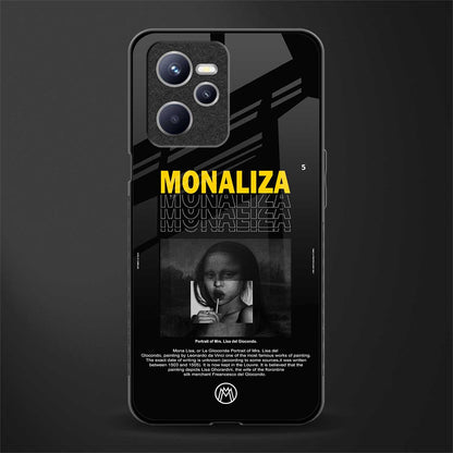 lollipop monaliza glass case for realme c35 image