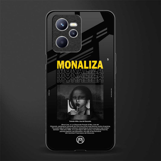 lollipop monaliza glass case for realme c35 image