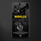 lollipop monaliza back phone cover | glass case for oppo f21 pro 4g