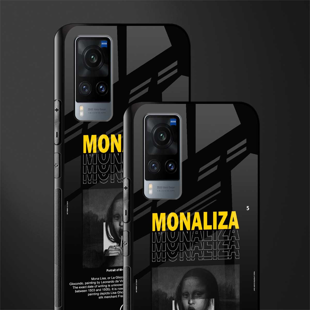 lollipop monaliza glass case for vivo x60 image-2