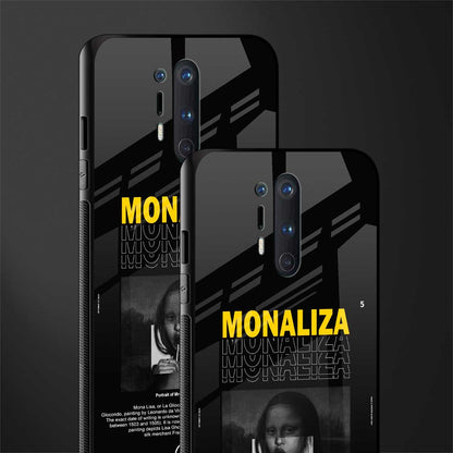 lollipop monaliza phone case | glass case for oneplus 8 pro