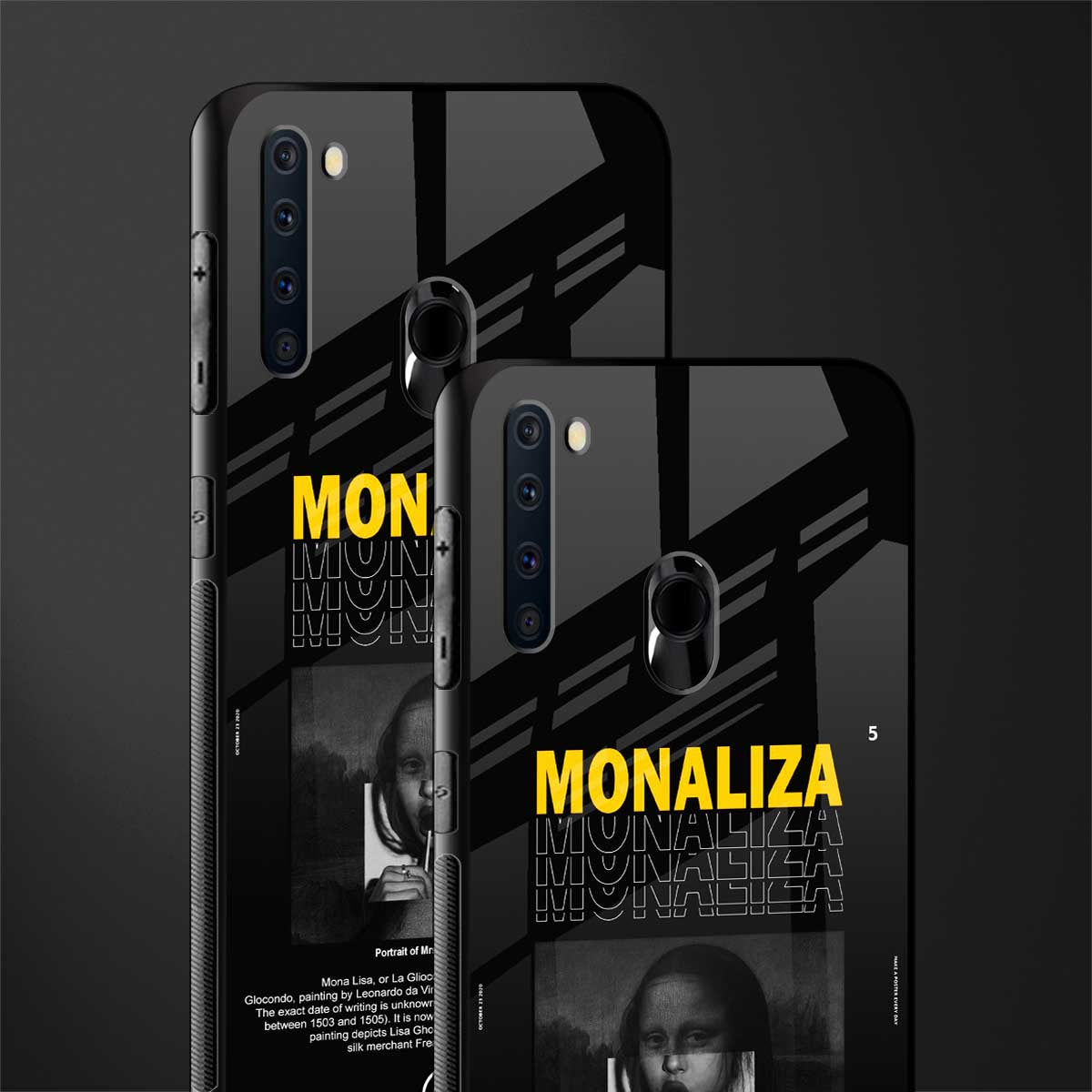 lollipop monaliza glass case for samsung a21 image-2