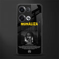 lollipop monaliza back phone cover | glass case for oppo reno 8