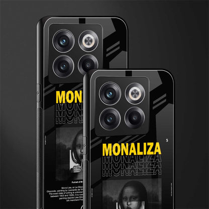 lollipop monaliza back phone cover | glass case for oneplus 10t