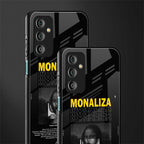 lollipop monaliza back phone cover | glass case for samsung galaxy f23 5g