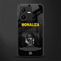 lollipop monaliza back phone cover | glass case for vivo y22