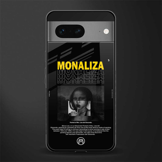 lollipop monaliza back phone cover | glass case for google pixel 7