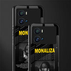 lollipop monaliza back phone cover | glass case for iQOO 9 Pro