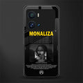 lollipop monaliza back phone cover | glass case for iQOO 9 Pro