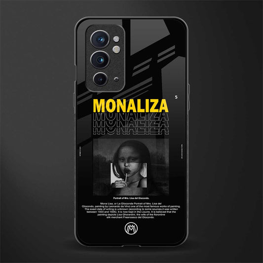 lollipop monaliza phone case | glass case for oneplus 9rt