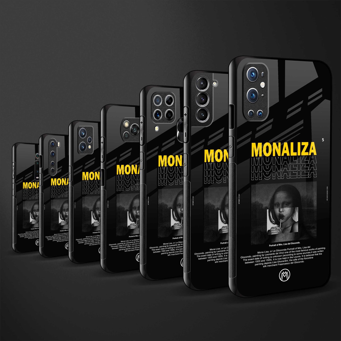 lollipop monaliza glass case for redmi 9 prime image-3