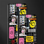 lonely hearts club black glass case for oppo reno 2z image-2