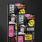 lonely hearts club black glass case for vivo s1 pro image-2