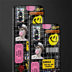 lonely hearts club black glass case for vivo v15 pro image-2