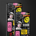 lonely hearts club black glass case for samsung galaxy a51 image-2