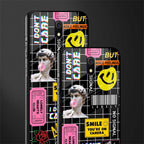 lonely hearts club black glass case for redmi 8a image-2