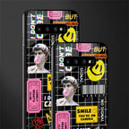 lonely hearts club black glass case for samsung galaxy s10 plus image-2