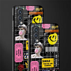 lonely hearts club black glass case for oneplus nord 2 5g image-2