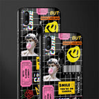 lonely hearts club black glass case for vivo y95 image-2