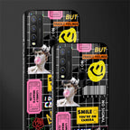 lonely hearts club black glass case for vivo y50 image-2