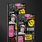 lonely hearts club black glass case for realme c25 realme c25s image-2