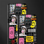 lonely hearts club black glass case for mi 10i image-2