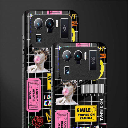 lonely hearts club black glass case for mi 11 ultra 5g image-2