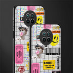 lonely hearts club white glass case for mi 10i image-2
