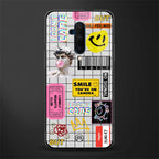 lonely hearts club white glass case for oneplus 7t pro image