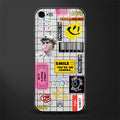 lonely hearts club white glass case for iphone 7 image