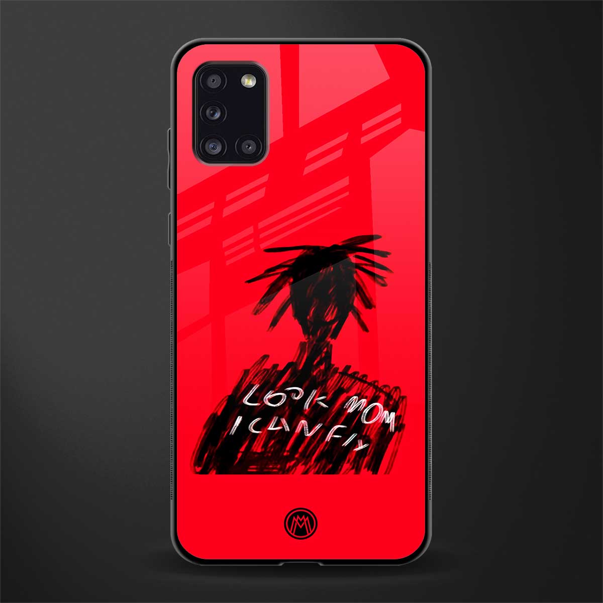 look mom i can fly glass case for samsung galaxy a31 image