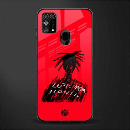 look mom i can fly glass case for samsung galaxy m31 prime edition image