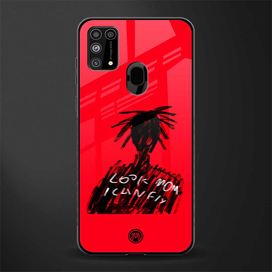 look mom i can fly glass case for samsung galaxy m31 prime edition image