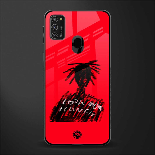 look mom i can fly glass case for samsung galaxy m30s image